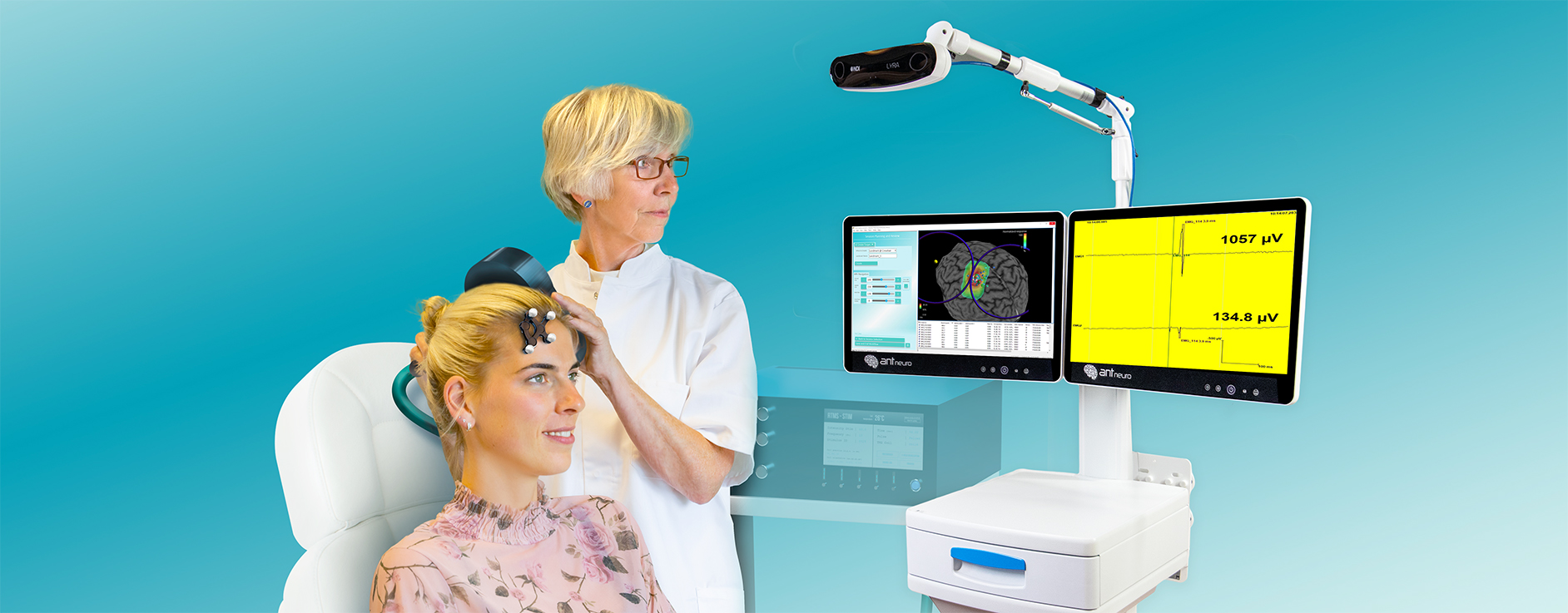 Clinical Application of visor2™ for Brain Stimulation | ANT Neuro